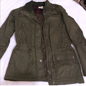 H&M Khaki Jacket Size US 2